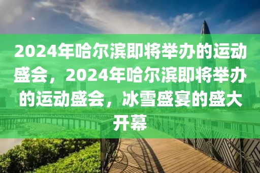 2024年哈尔滨即将举办的运动盛会，2024年哈尔滨即将举办的运动盛会，冰雪盛宴的盛大开幕