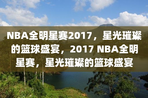 NBA全明星赛2017，星光璀璨的篮球盛宴，2017 NBA全明星赛，星光璀璨的篮球盛宴