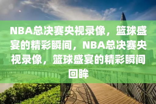 NBA总决赛央视录像，篮球盛宴的精彩瞬间，NBA总决赛央视录像，篮球盛宴的精彩瞬间回眸