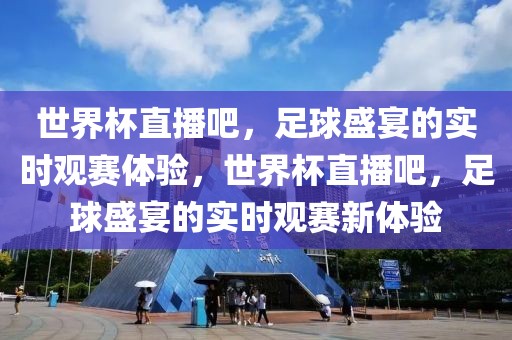 世界杯直播吧，足球盛宴的实时观赛体验，世界杯直播吧，足球盛宴的实时观赛新体验