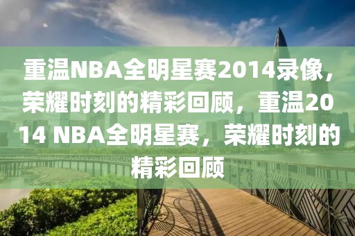 重温NBA全明星赛2014录像，荣耀时刻的精彩回顾，重温2014 NBA全明星赛，荣耀时刻的精彩回顾