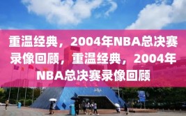 重温经典，2004年NBA总决赛录像回顾，重温经典，2004年NBA总决赛录像回顾