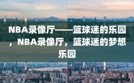 NBA录像厅——篮球迷的乐园，NBA录像厅，篮球迷的梦想乐园