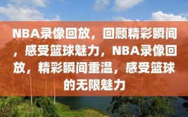 NBA录像回放，回顾精彩瞬间，感受篮球魅力，NBA录像回放，精彩瞬间重温，感受篮球的无限魅力