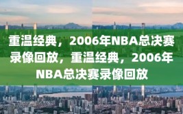 重温经典，2006年NBA总决赛录像回放，重温经典，2006年NBA总决赛录像回放