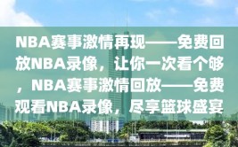 NBA赛事激情再现——免费回放NBA录像，让你一次看个够，NBA赛事激情回放——免费观看NBA录像，尽享篮球盛宴