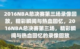 2016NBA总决赛第三场录像回放，精彩瞬间与热血回忆，2016NBA总决赛第三场，精彩瞬间与热血回忆的录像回放