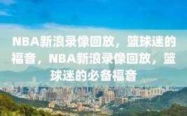 NBA新浪录像回放，篮球迷的福音，NBA新浪录像回放，篮球迷的必备福音