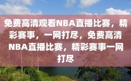 免费高清观看NBA直播比赛，精彩赛事，一网打尽，免费高清NBA直播比赛，精彩赛事一网打尽