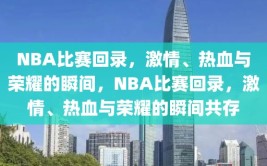 NBA比赛回录，激情、热血与荣耀的瞬间，NBA比赛回录，激情、热血与荣耀的瞬间共存