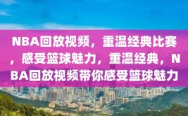 NBA回放视频，重温经典比赛，感受篮球魅力，重温经典，NBA回放视频带你感受篮球魅力