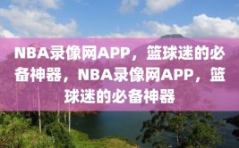 NBA录像网APP，篮球迷的必备神器，NBA录像网APP，篮球迷的必备神器