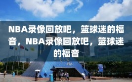 NBA录像回放吧，篮球迷的福音，NBA录像回放吧，篮球迷的福音