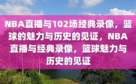 NBA直播与102场经典录像，篮球的魅力与历史的见证，NBA直播与经典录像，篮球魅力与历史的见证