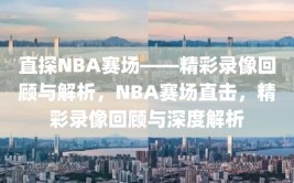 直探NBA赛场——精彩录像回顾与解析，NBA赛场直击，精彩录像回顾与深度解析