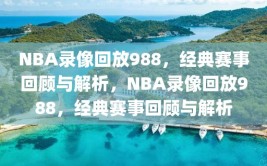 NBA录像回放988，经典赛事回顾与解析，NBA录像回放988，经典赛事回顾与解析