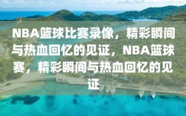 NBA篮球比赛录像，精彩瞬间与热血回忆的见证，NBA篮球赛，精彩瞬间与热血回忆的见证