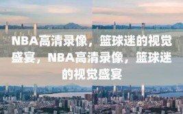 NBA高清录像，篮球迷的视觉盛宴，NBA高清录像，篮球迷的视觉盛宴