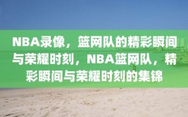 NBA录像，篮网队的精彩瞬间与荣耀时刻，NBA篮网队，精彩瞬间与荣耀时刻的集锦