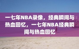 一七年NBA录像，经典瞬间与热血回忆，一七年NBA经典瞬间与热血回忆