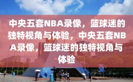 中央五套NBA录像，篮球迷的独特视角与体验，中央五套NBA录像，篮球迷的独特视角与体验