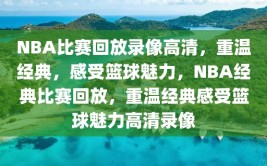 NBA比赛回放录像高清，重温经典，感受篮球魅力，NBA经典比赛回放，重温经典感受篮球魅力高清录像