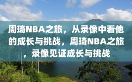 周琦NBA之旅，从录像中看他的成长与挑战，周琦NBA之旅，录像见证成长与挑战