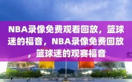 NBA录像免费观看回放，篮球迷的福音，NBA录像免费回放，篮球迷的观赛福音