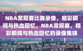 NBA常规赛比赛录像，精彩瞬间与热血回忆，NBA常规赛，精彩瞬间与热血回忆的录像集锦