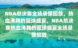 NBA总决赛全场录像回放，热血沸腾的篮球盛宴，NBA总决赛热血沸腾的篮球盛宴全场录像回放