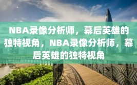 NBA录像分析师，幕后英雄的独特视角，NBA录像分析师，幕后英雄的独特视角