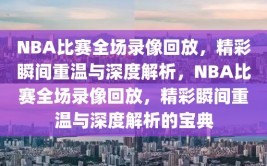 NBA比赛全场录像回放，精彩瞬间重温与深度解析，NBA比赛全场录像回放，精彩瞬间重温与深度解析的宝典