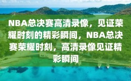 NBA总决赛高清录像，见证荣耀时刻的精彩瞬间，NBA总决赛荣耀时刻，高清录像见证精彩瞬间