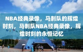 NBA经典录像，马刺队的辉煌时刻，马刺队NBA经典录像，辉煌时刻的永恒记忆