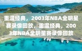 重温经典，2003年NBA全明星赛录像回放，重温经典，2003年NBA全明星赛录像回放